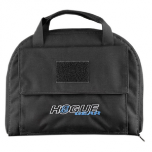 Hogue Pistol Bag, Medium Black Nylon with Front Pocket 9" x 12" Interior Dimensions - 59250