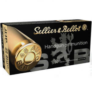 lier & Bellot .45 ACP Ammunition 50 Rounds 230 Grain Jacketed Hollow Point Ammo