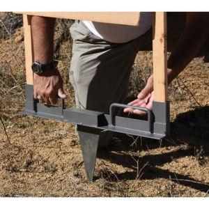 Birchwood Casey 2390MTS Metal Target Stand Gray Steel