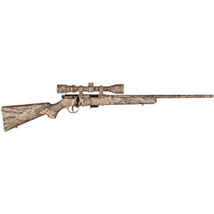 Savage Arms 96867 93/93R17 XP 17 HMR 10+1 21" Brush Camouflage Synthetic Stock