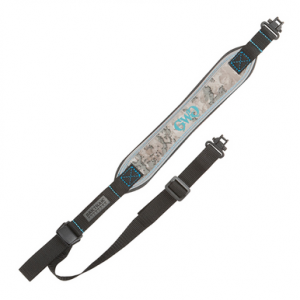 Girls With Guns Vapor Sling, made of Shade Silicone with 21"-37" OAL, 2" W, Adjustable Design & Swivels for Rifles - 8471