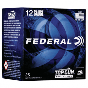 eral Top Gun 12 Gauge 2.75 1 Oz 1330 Fps 8 Shot TGSF1288 Ammo