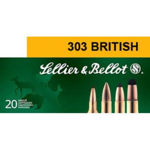 lier & Bellot .303 British Ammunition 20 Rounds FMJ 180 Grains SB303A Ammo