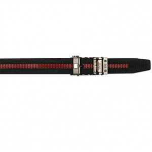 Team Nexbelt Operating EDC Belt, Black Leather 1.375" Wide Buckle Closure - PCS5772