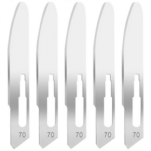 Hogue Expel Replacement Blades, High Carbon Steel Blade #70 5 Blades - 35887