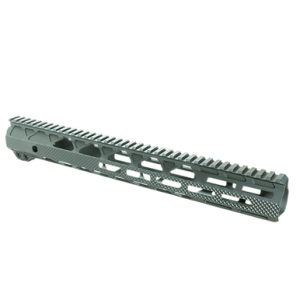 Timber Creek Outdoors Greyman Upper, Stealth Aluminum 10" M-LOK Handguard for AR-15 - G10HGD