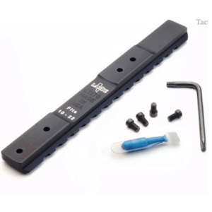 LaRue Tactical Top Rail for Ruger 10/22, Black - LT178