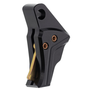 Tyrant CNC I.T.T.S Trigger/Shoe, Black Glock Gen5 - TDGTRIG5BLACKGOLD