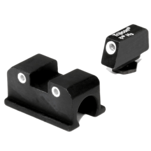 Trijicon Bright & Tough Night Sights, Green/Tritium White Outline Front Sight For Walther Arms P99/PPQ/PPQ M2 - 600505