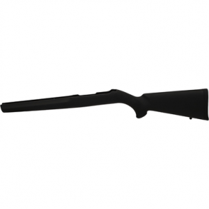 Hogue OverMolded Rifle Stock, Aluminum Pillar Bedded Black Synthetic for Ruger 10/22 with .920 Diameter Barrel - 22010