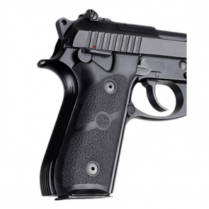 Hogue Grip Panels, Black Rubber for Taurus PT-92, PT-99 - 99010