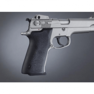 Hogue Grip Panels, Black Rubber for S&W 5906, 4006 - 40010