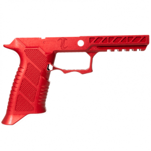 Timber Creek Outdoors P320 Pro Grip Module, Red Aluminum Frame - SSP320PROGMR