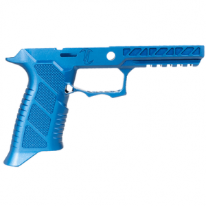 Timber Creek Outdoors P320 Pro Grip Module, Blue Aluminum Frame - SSP320PROGMB