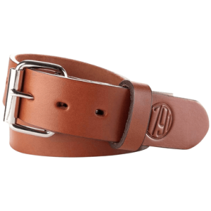 1791 Gunleather 01 Gun Belt, Classic Brown Leather 34-38'' 1.50