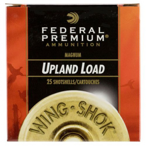 eral P1295 Premium Upland Wing-Shok 12 Gauge 3 1 5/8 Oz 5 Shot 25 Bx/ 10 Cs Ammo