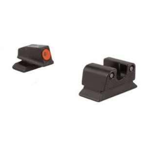 Trijicon HD Night Sights, Green/Tritium Orange Outline Front Sight-Green Tritium Black Outline Rear Sight For Beretta PX4 - 600624