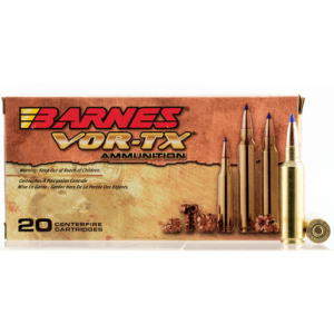 Barnes Bullets 21536 VOR-TX Rifle 300 WSM 165 gr Tipped TSX Boat Tail Ammo