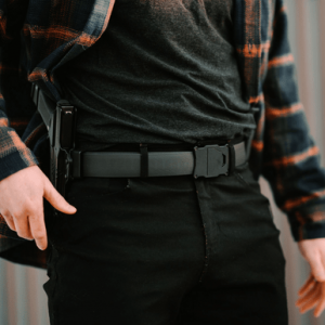 Shield Arms Apogee Belt, Black One Size 1.50" Wide Buckle Closure - APOBLKREGBUCBLKST
