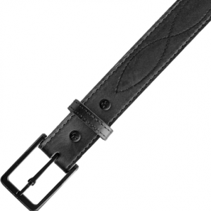 Magpul Tejas EL Pistolero Belt, Black Bull Hide 44" 1.50" Wide Buckle Closure - MAG127600144