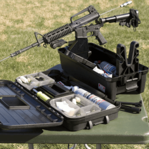 MTM Case-Gard Tactical Range Box, Black Polymer 24.60" L x 11.30" W x 8.30" H - TRB40