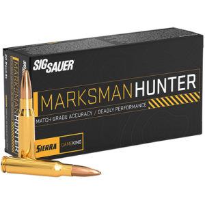  Sauer E65CMGK13020 Marksman Hunter 6.5 Creedmoor 130gr 20 Per Box Ammo