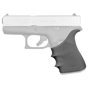 Hogue Handall Beavertail Grip Sleeve, Slate Gray Rubber Glock 43X/48 - 18212