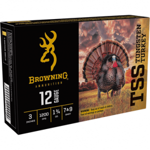 wning TSS Tungsten Turkey 12 Gauge 3 1 3/4 Oz Tungsten 7/9 Shot 5 Per Box Ammo