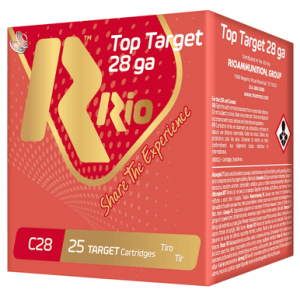  Ammunition RC288 Top Target 28 Gauge 2.75 3/4 Oz 8 Shot 25 Per Box Ammo