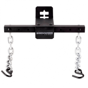 Birchwood Casey T-Post Gong Mount, Hanging steel - TPGTM