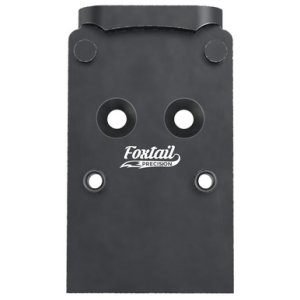 Foxtail Precision Red Dot Adapter Plate for Optics-Ready Pistol, Black Anodized Glock MOS - 100006