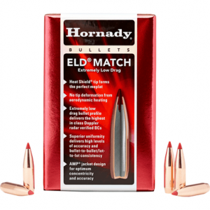 Hornady 245301 6mm .243 109gr Extremely Low Drag-Match 500 Per Box