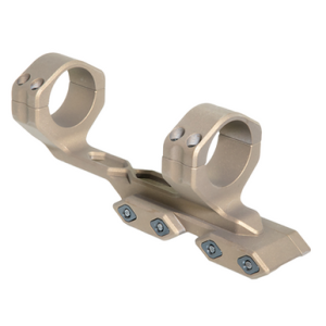 Timber Creek Outdoors Enforcer Cantilever Scope Mount Burnt Bronze Aluminum 34mm Tube - E1CSM34BB
