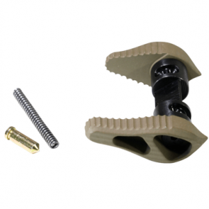 Timber Creek Outdoors 45/90 Degree Safety Selector, FDE Aluminum Ambidextrous AR Platform - AMBISSFDE