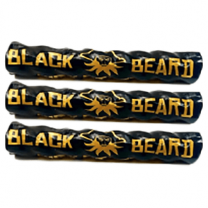 Black Beard Fire Starters Fire Rope, Black 3 Pack - 3PACK