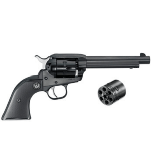 Ruger Single-Six Convertible Revolver, 5.50" Blued Alloy Steel Barrel Cylinder & Frame Black Checkered Rubber Grip Transfer Bar Safety Exposed Hammer 6rd 22 WMR - 0629