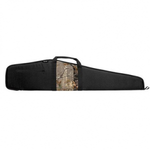 Bulldog BD210 Camo Panel 48" Scoped Rifle Black Nylon Case with Integrated Realtree AP Panel