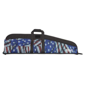 Allen 1062 Victory Tactical Rifle Case 42" Victory Stars & Stripes with Black Trim Endura with Foam Padding, Knit Lining & Lockable Zipper