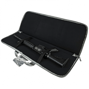 NcStar CVCP2960D36 VISM Carbine Case Digital Camouflage PVC Nylon w/ Lockable Zippers Pockets & Padded Carry Handle