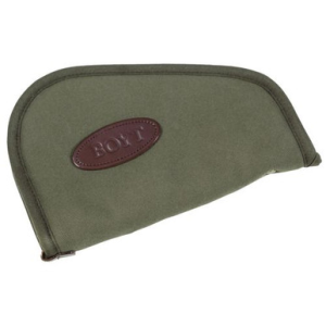 Boyt Harness 0PP620009 Heart-Shaped Pistol Rug 12" OD Green Canvas with Full Length Zipper & Padding