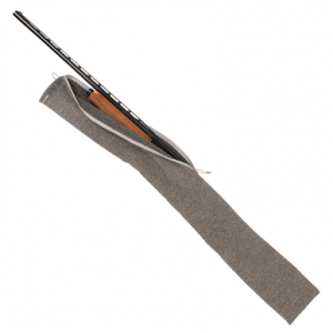 Allen 3631 Shotgun Storage Pouch Gray Polyester w/Fleece Lining, ID Label & Lockable Zipper 52.50" L x 7" W x 0.50" W Interior Dimensions