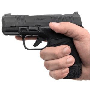 Xtech Tactical Grip Extension, Black Polymer 9mm +0 for 10rd Fits Springfield Hellcat - XT3045001