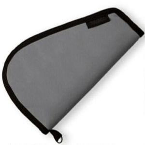 Bulldog BD610 Pistol Rug Small 12" Gray with Black Trim Water-Resistant Nylon
