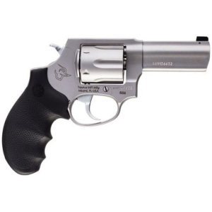 Taurus 2-85639NS 856 Defender 38 Special +P 6rd 3.50" Matte Stainless Steel Black Hogue Rubber Grip 2