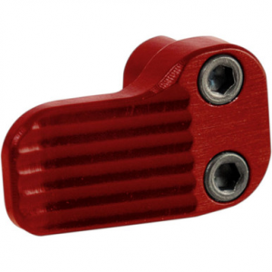 Timber Creek Outdoors AR Extended Magazine Release Red Anodized Aluminum - AREMRR
