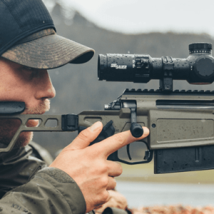 Sig Sauer Electro-Optics Alpha 6 Scope Ring Set, Black Stainless Steel 30mm Tube Medium - SOA63002