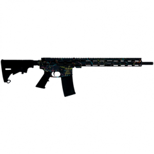 Great Lakes Firearms GL15 Tactical Rifle, 16" 4150 Nitride Barrel 15.25" M-LOK Handguard Mil-spec Polymer Grip Semi-Auto 30+1rd 223 Wylde - GL15223BLK