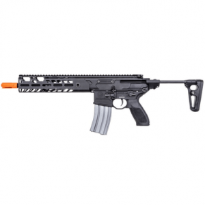 Sig Sauer Airguns MCX AEG Airsoft Rifle, 29'' OAL Battery Black Receiver Black 3 Position Adjustable Stock 120rd 6mm - AIRPFMCXAEG