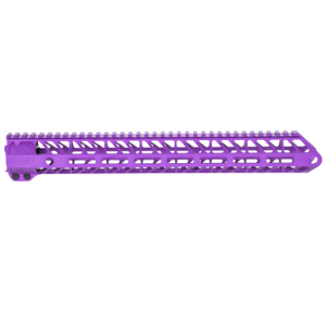 Timber Creek Outdoors Enforcer 15" Handguard, M-LOK, Purple Anodized Aluminum - ME15HGPPA