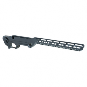 Timber Creek Outdoors Enforcer Rifle Chassis in Black Aluminum for SA Rem700 Action, Right Hand - ERCR7SABL